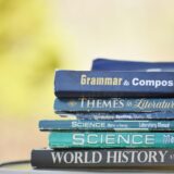 pile of assorted-title books